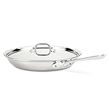 All-Clad D3 3-Ply Stainless Steel Fry Pan with Lid 12...