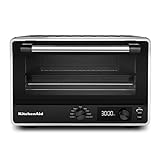 KitchenAid KCO211BM Digital Countertop Toaster Oven,...