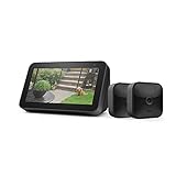 Blink Outdoor 2 Cam Kit bundle with Echo Show 5 (2nd...