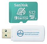 SanDisk 512GB Nintendo Switch MicroSD Card/Memory Card...