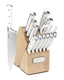 Cuisinart 15-Piece Knife Set with Block, High Carbon...