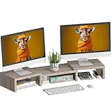 SUPERJARE Monitor Stand Riser, Adjustable Screen Stand...
