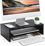 FITUEYES Monitor Stand - 2 Tier Computer Monitor Riser...