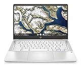HP Chromebook 14-inch HD Laptop, Intel Celeron N4000, 4...
