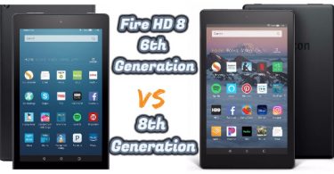 Fire HD 8 6th Generation Vs 8th Generation