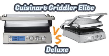 Cuisinart Griddler Elite vs Deluxe